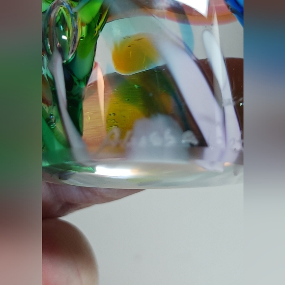 Alyssa Getz Paperweight signed - Picture 4 of 14